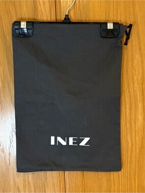 INEZ Drawstring Dust Bag Gray / White